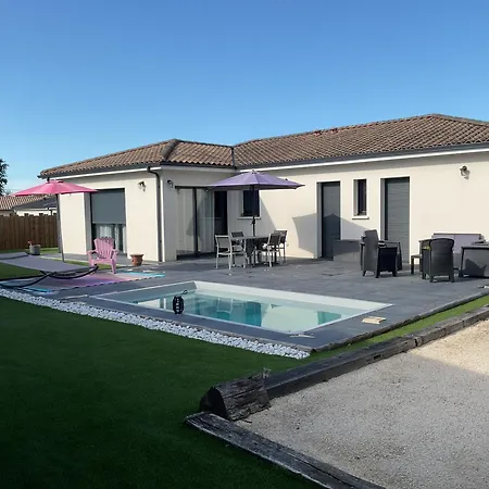 Villa Maison Piscine Proche Bordeaux